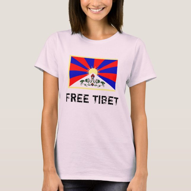free tibet T-Shirt (Front)