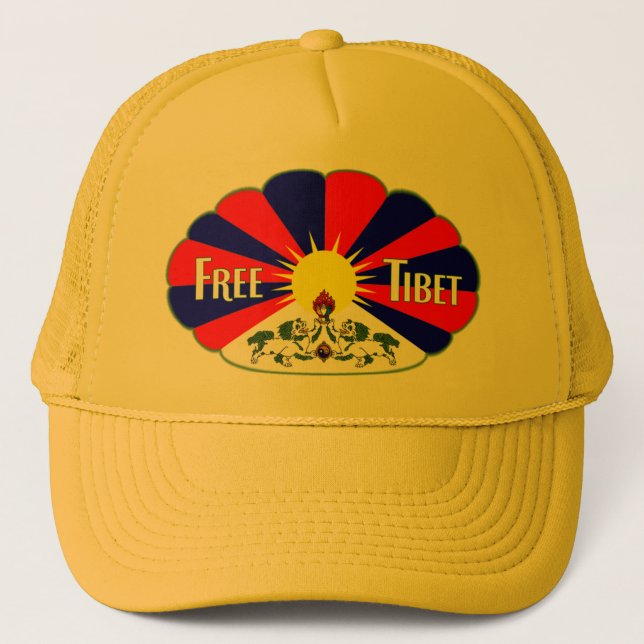 Free Tibet Trucker Hat (Front)