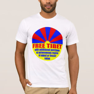 Free Tibet With Additional Purchase Shirt