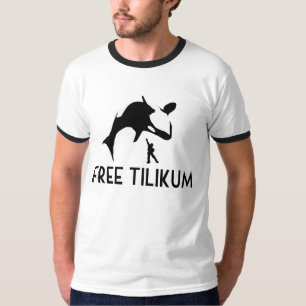 Free Tilikum Save the Orca Killer Whale T-Shirt
