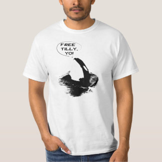 Free Tilly, Yo! Orca "killer whale" shirt