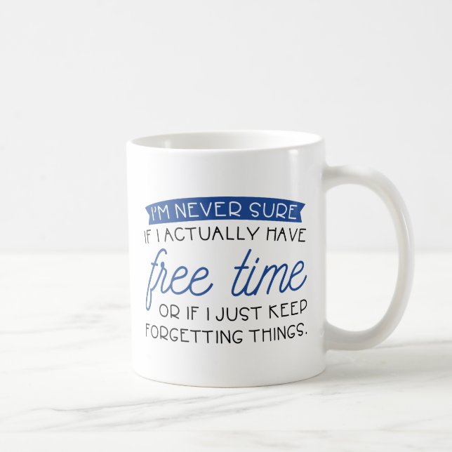 Free Time Coffee Mug (Right)