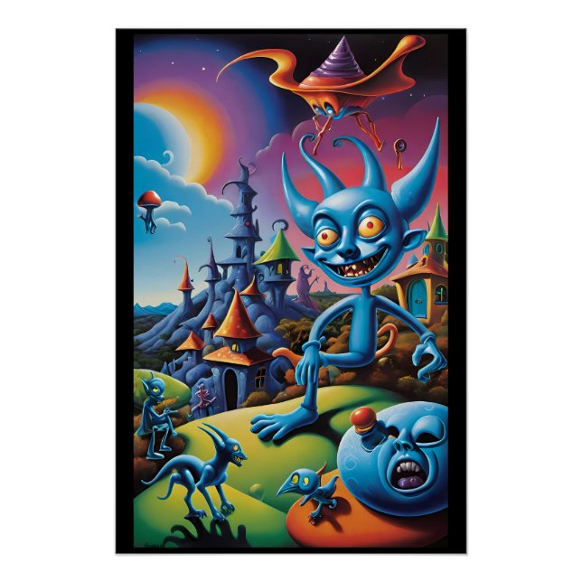 Free Time for a Groll Stroll Poster (Front)