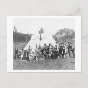 Free Time in Camp for Engineer Corps Postcard