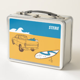 Free TIme Surfing Lunchbox
