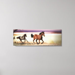 FREE TO BE WILD CANVAS PRINT