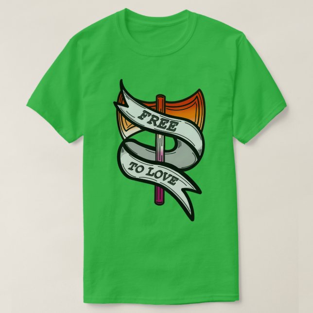 Free to love T-Shirt (Design Front)