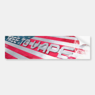 Free to Vape Bumper Sticker