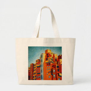 Free Trade Wharf Large Tote Bag
