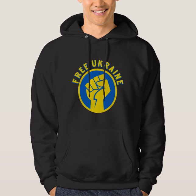 Free Ukraine  Hoodie (Front)