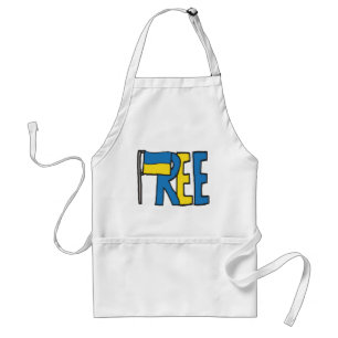 Free Ukraine Standard Apron