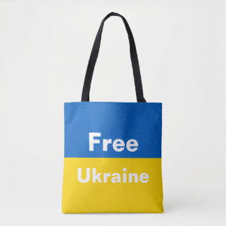 Free Ukraine  Tote Bag