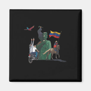 Free Venezuela - Hasta El Final - Abajo Cadenas  Magnet
