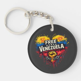 Free Venezuela Key Ring