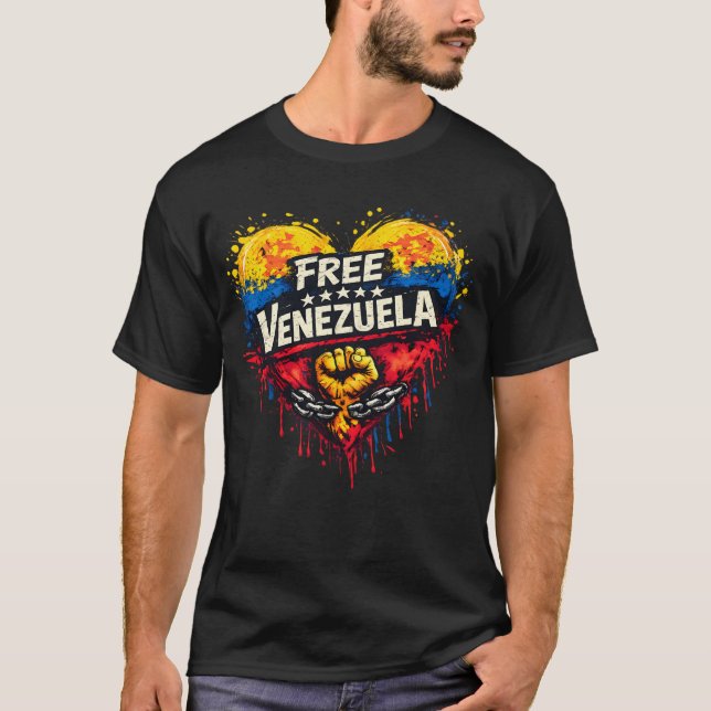 Free Venezuela T-Shirt (Front)