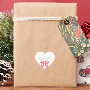 Free Vibes Pink Bow Coquette Sticker Cute Girly