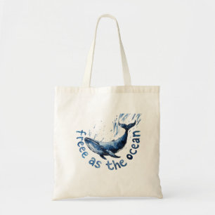 Free Whale Tote Bag