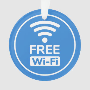 Free Wi-Fi Ornament