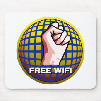 Free WiFi Mouse Mat