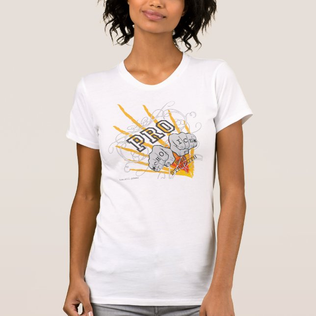 free.will.power: dana's ladie's t-shirt (Front)