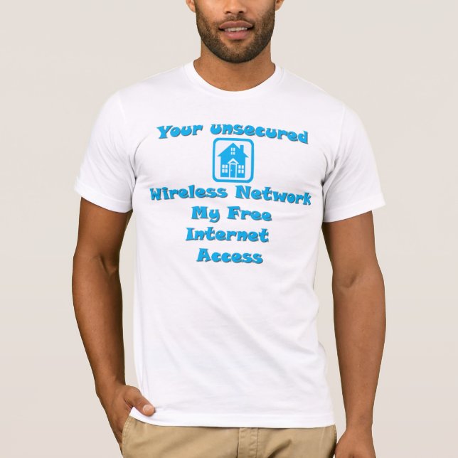Free wireless Ver. 2 T-Shirt (Front)