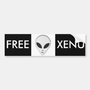 Free Xenu Bumper Sticker