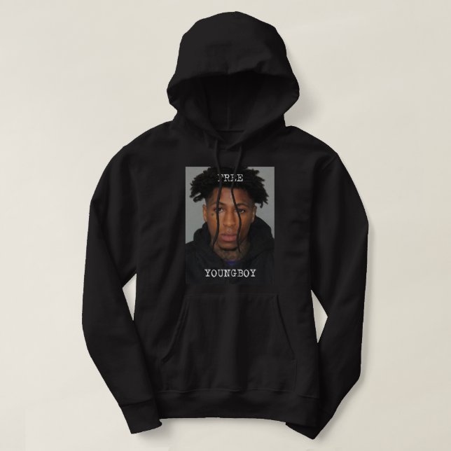 Free Youngboy NBA Youngboy Never Broke Again Class Hoodie (Design Front)