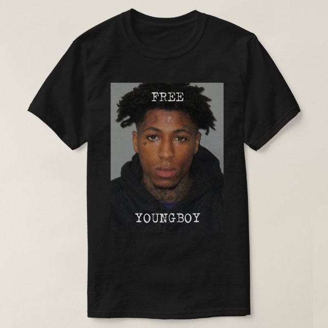 Free Youngboy NBA Youngboy Never Broke Again Class T-Shirt (Design Front)