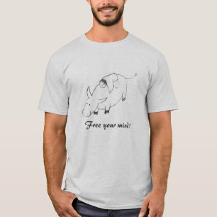 Free your mind original zen painting T-Shirt