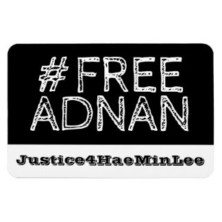 #FreeAdnan Chalkboard Car Magnet