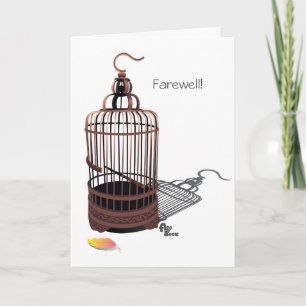 Freebird Farewell Card