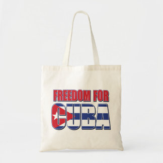 FREED-For-CUBA-FLAG Tote Bag