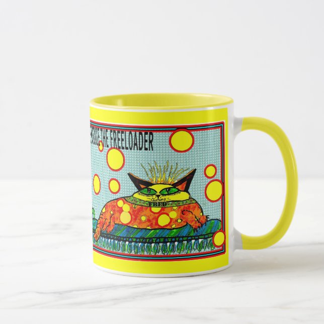FREEDIE THE FREELOADER MUG (Right)
