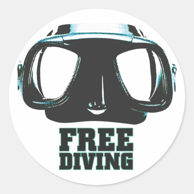 Freediving Sticker (Front)