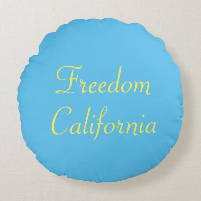 Freedom, a community in Santa Cruz County Round Cushion (Front)
