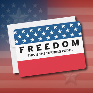 Freedom A True Patriot Invitation