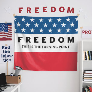 Freedom A True Patriot Tapestry