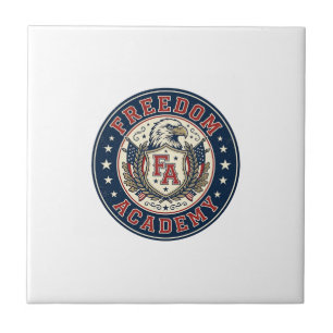 Freedom Academy Patriotic Patriotic University Aca Tile