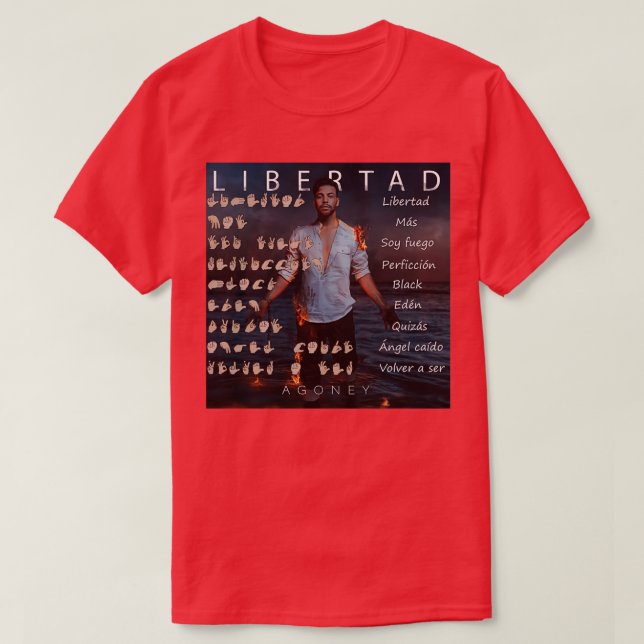 Freedom Agoney T-Shirt (Design Front)