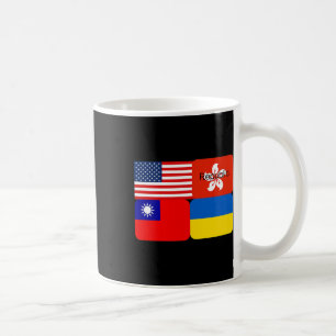 Freedom Alliance Usa Hong Kong Republic Taiwan Ukr Coffee Mug