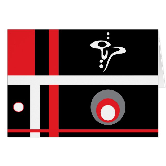 Freedom Arabic Caligraphy Card (Front Horizontal)