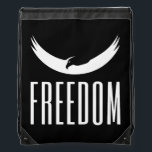 FREEDOM, Are you free ? Drawstring Bag<br><div class="desc">FREEDOM,  Are you free? This design would look good on you,  This design is also a good mum gift,  wife gift,  girlfriend gift,  friend gift,  birthday gift, </div>