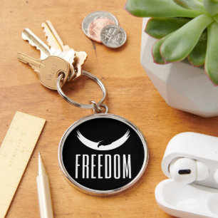 FREEDOM, Are you free ? Key Ring