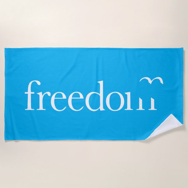 Freedom Beach Towel (Front)
