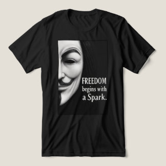 Freedom Begins With a Spark Tri-Blend Shirt