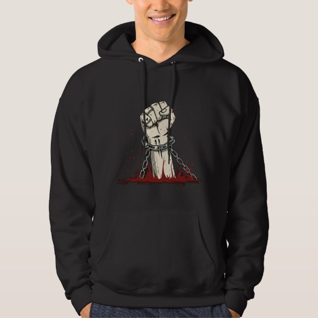 Freedom & Bold Protest Apparel Hoodie (Front)