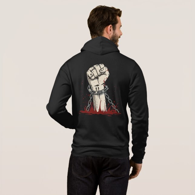 Freedom & Bold Protest Apparel Hoodie (Back Full)