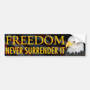 Freedom Bumper Sticker