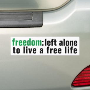 Freedom Bumper Sticker