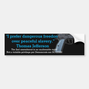 Freedom Bumper Sticker